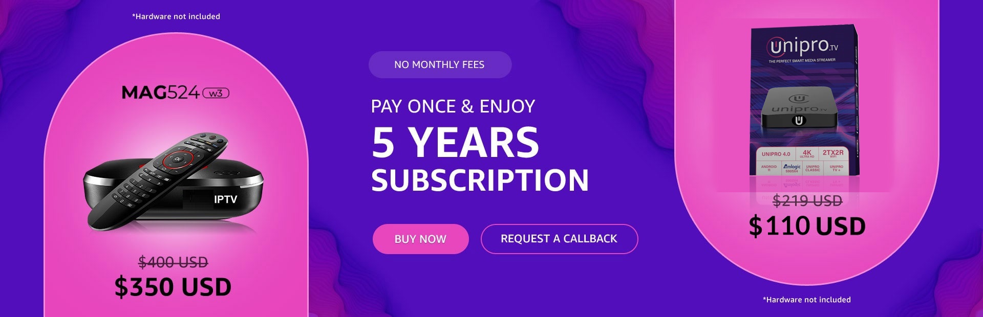 5 years Subscription